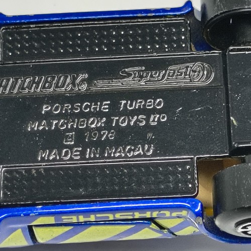 Matchbox Superfast Lesney 1978 - Porsche Turbo 930 - Bild 7 von 8