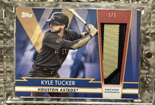 2022 Topps Baseball Update Kyle Tucker All-Star Patch Relic #1/1 Astros Cubs