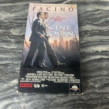 Scent of a Woman VHS Tape Al Pacino Chris O'Donnell