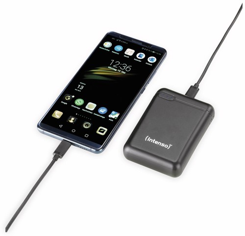 INTENSO USB Powerbank 7313530 XS 10000, 10.000 mAh, schwarz - Bild 4 von 8