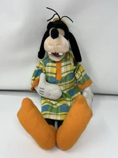 Disney Goofy Sleeping Snoring Stuffed Plush 18" Applause Snoring Doesn't Work