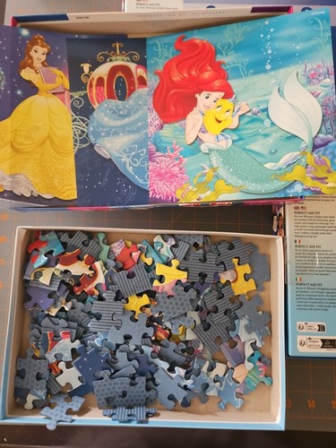 Lot Of 3 Ravensburger Disney Princess Children's Puzzles, Used, Complete - Picture 8 of 10