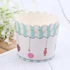  50 Pcs Cupcake-Hüllen Papier Muffinförmchen Backförmchen Cupcake-Backförmchen