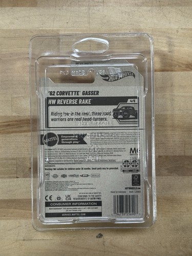 Hot Wheels 2025 J Case Super Treasure Hunt '62 Corvette Gasser W/ protector - Picture 4 of 4