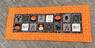 HALLOWEEN TRICK OR TREAT HANDMADE HANDSTITCHED TABLE RUNNER 39" * 16" Quilt EU