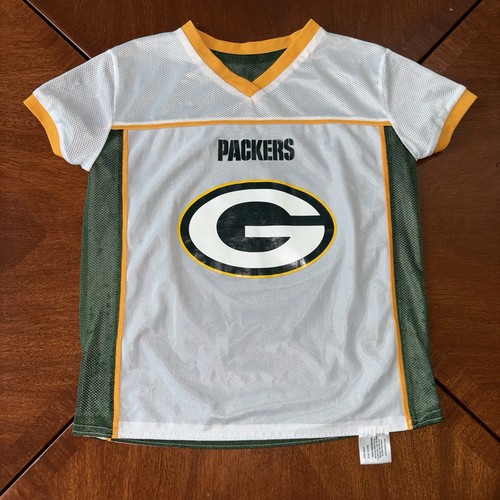 Green Bay Packers Reversable NFL Flag Football Jersey Youth Medium - Picture 6 of 8