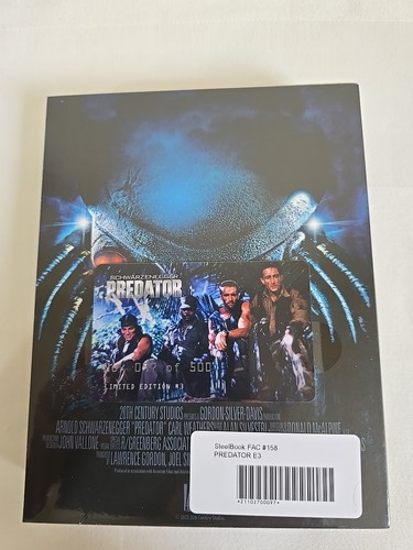 PREDATOR FILMARENA FAC #158 E3 4K BLU-RAY STEELBOOK NEW - DISCLESS - Picture 5 of 22