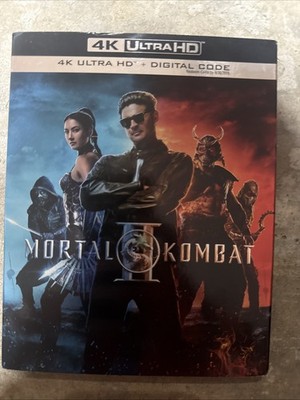 Mortal Kombat II 4K UHD+ Blu-Ray+ Digital/Brand New Factory Sealed