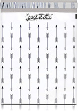 - 10X13 (100 Pack) Arrows Pattern Poly Mailer Envelope Plastic Custom Mailing & 
