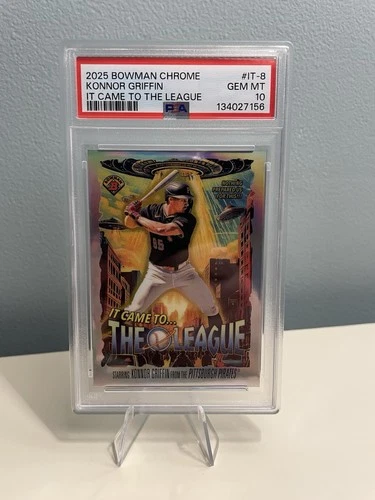 2025 Bowman Chrome It Came to the League Konnor Griffin #IT-8 PSA 10