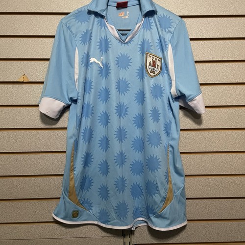 Diego Lugano 2 Talla S URUGUAY 2010 WC HOME Camiseta Camiseta Fútbol Camisa