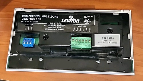 Controlador de iluminación 32 canales Leviton D4200-LW - Imagen 4 de 10