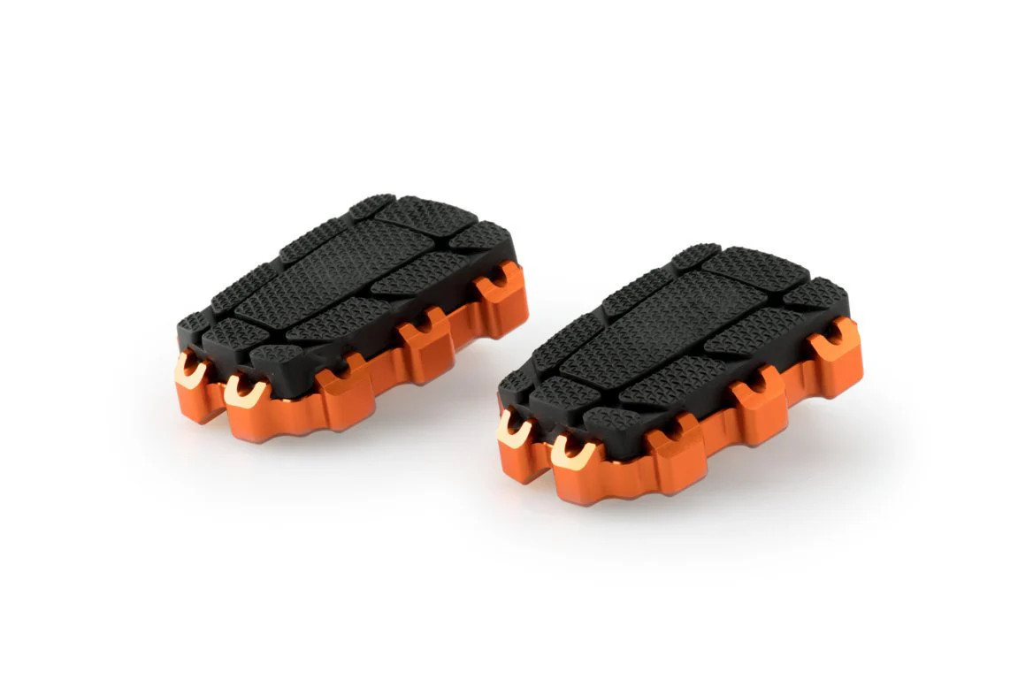 Puig Enduro 2.0 Footpegs | Orange