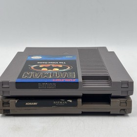Batman & Batman Returns Lot (Nintendo NES, 1993) Cart & Sleeve - Rare!