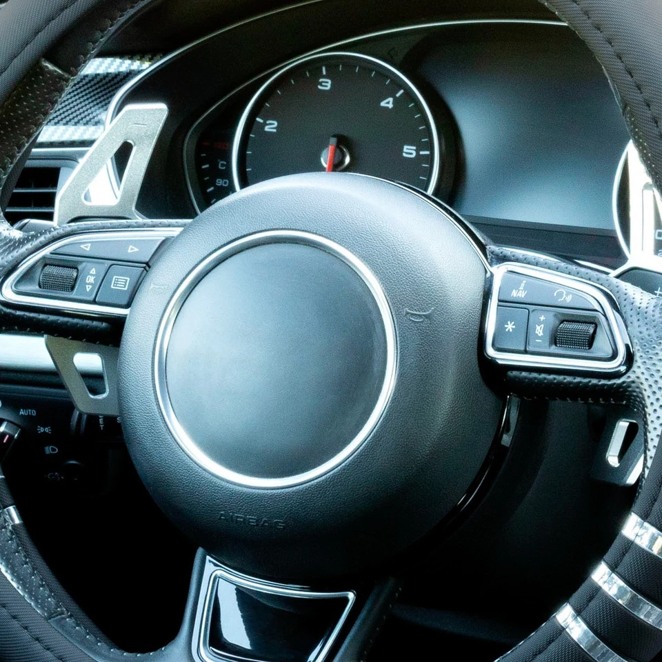 BC CORONA FVO10136 Lenkradbezug chrom/Schwarz Lenkradhülle - Bild 3 von 4