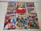The Avengers Marvel Comics Lot Of 9 Vintage Comic Books