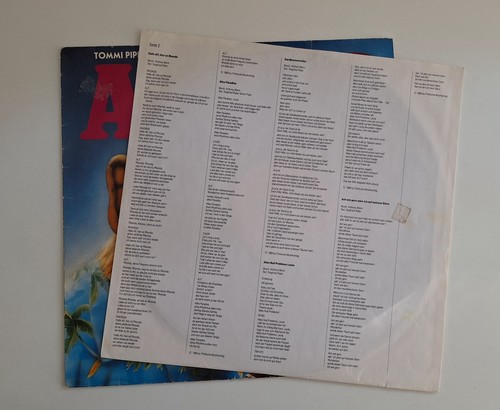 Alf Alles paradiso! (1989) Schallplatte LP - Bild 5 von 10