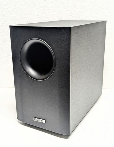CANTON M 230 Aktiv Powered Subwoofer - Bass Lautsprecher - schwarz - Bild 2 von 6
