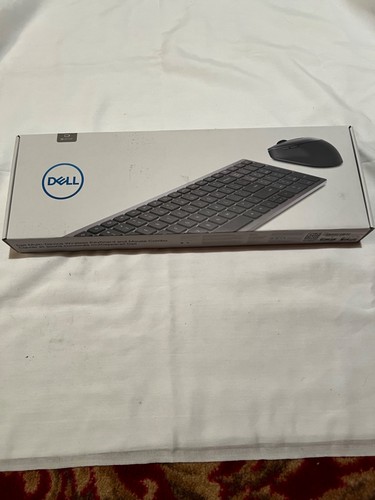 Dell KM7120W Wireless Keyboard/Mouse Bundle - Titan Gray, US English - Picture 1 of 8