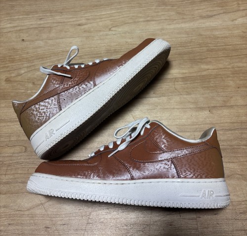 Nike Air Force 1 Low ‘07 LV8 QS Lady Liberty 2015 Size 11 Rust Lime 812297800 - Picture 2 of 8