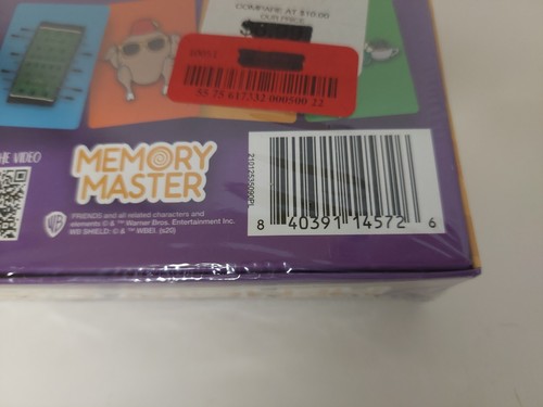 Friends Memory Master Card Game By Aquarius Complete Set New Factory Sealed - Picture 9 of 14