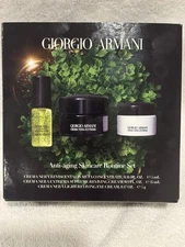 Giorgio Armani Anti-aging Skincare Routine Travel Set New with Box