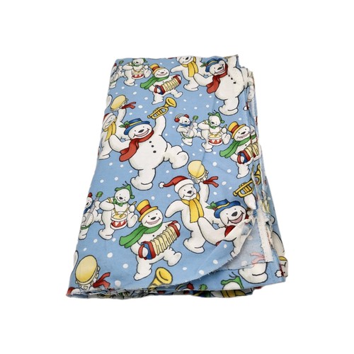 Snowman Band Alexander Henry Collection Fabric Banjo Accordian Holiday 43x140 In - Picture 2 of 6