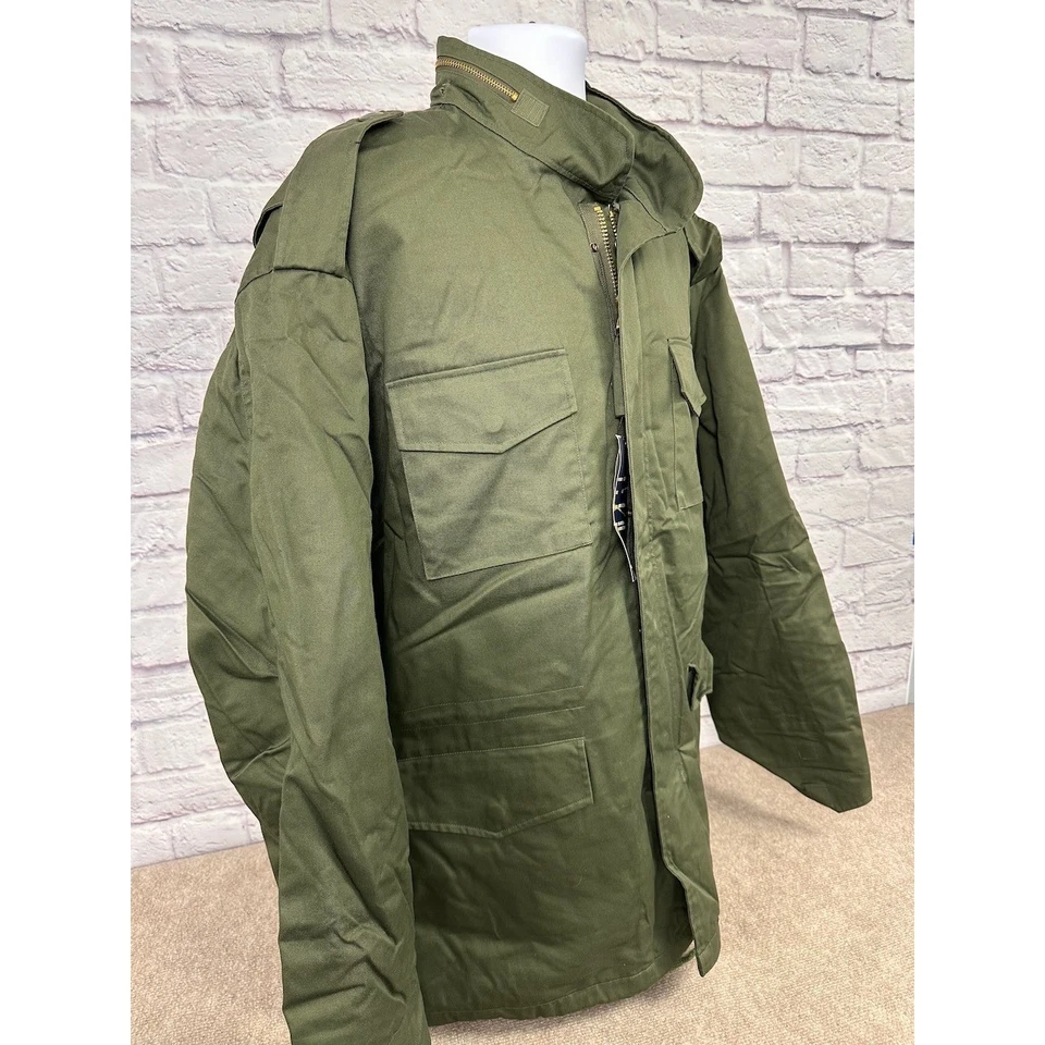 Chaqueta de Campo Jordan Craig Vintage Verde Ejército Algodón Poliéster M65 4XL Foto 2 de 4