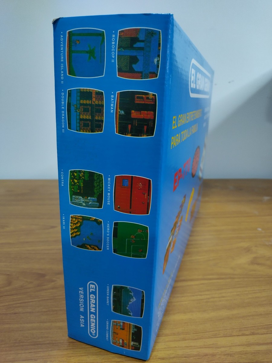 ファミコン　SUPER1000in1 1994 Super HIK 8 in 1 (Z-001) #famiclone #8bit #nes #famicom