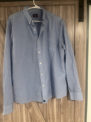 UNTUCKit Shirt Mens XL Button Up Long Sleeve Wrinkle Free Slim Fit Plaid - Picture 1 of 4