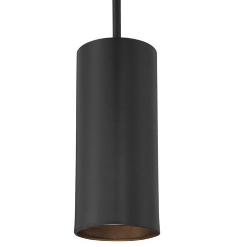 Access Lighting Pilson Matte Black Metal Pendant Light w/ Metal Shade - Picture 4 of 4