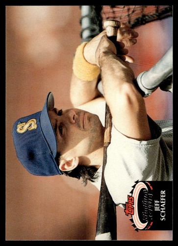 1992 Stadium Club Jeff Schaefer Seattle Mariners #108 - Bild 1 von 2