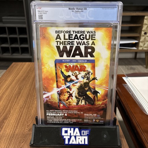 Wonder Woman #28 (2014) CGC 9.6 NM+ 1:25 Steampunk Variant JG Jones Rarität - Bild 4 von 5