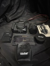 Canon EOS Rebel T6 Digital Camera With 18-55mm Len And Vivitar Color Filter Set