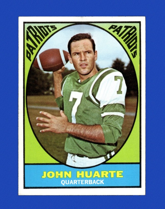 1967 Topps Set-Break #  1 John Huarte EX-EXMINT *GMCARDS*