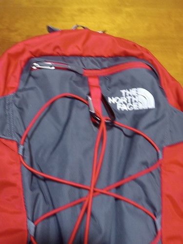 The North Face Borealis Commuter Laptop Fiery Red Dip Dye/TNF Black 28L Backpack - Picture 24 of 24