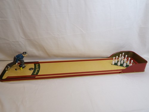 Rare Rocket Bowling Alley and Pins Complete Tin Litho 2003 Vintage Replica - Bild 7 von 15