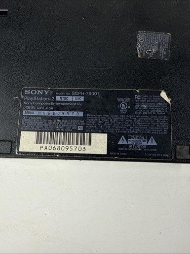 Sony Play Station 2 model #SCPH-79001 parts and repair - Picture 8 of 13