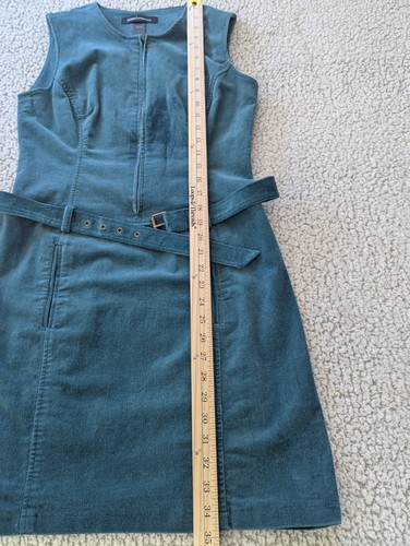 Moda Int'l Y2K Stretch Cord Gürtel Herbst Minikleid S Mod Retro  - Bild 4 von 8