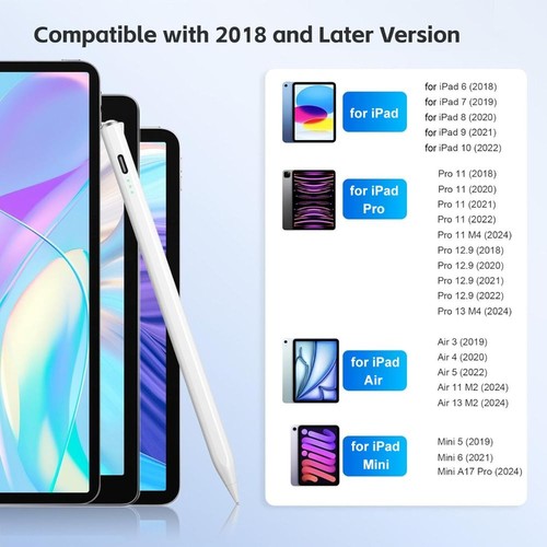 Mobile Phone Stylus Pen Active Stylus for iPad mini Air Pro Writing - Photo 2/17