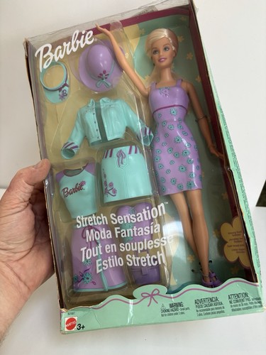 Vintage Stretch Sensation Barbie Doll Mattel NIB 2003 - Picture 2 of 11