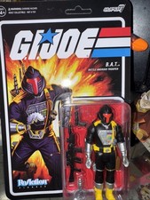 Super7 ReAction GI JOE COBRA B.A.T. Battle Android Trooper 3.75  Action Figure
