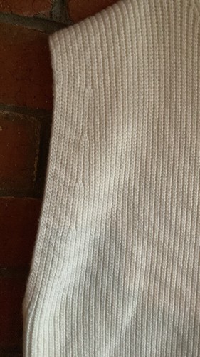 DESIGNER CEFINN GORGEOUS CREAM MERINO WOOL BLEND KNIT VEST SIZE XL - Picture 4 of 7