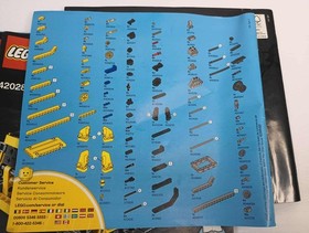 LEGO TECHNIC: Bulldozer (42028) Almost complete - Missing 7 pieces