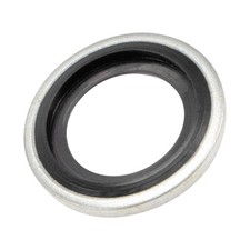 Glued Washer Seal M14 19.6x11.5x3mm Nitrile Rubber Gasket, 50pcs