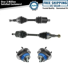 Front CV Axle Shaft Assembly Wheel Hub Bearing Kit Set 4pc for LeSabre Park Ave