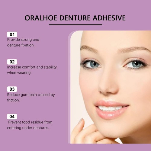 ☆20g Denture Adhesive, Thermoplastic Denture Adhesive For 7-Days Cushion K2X8 - Picture 11 of 12