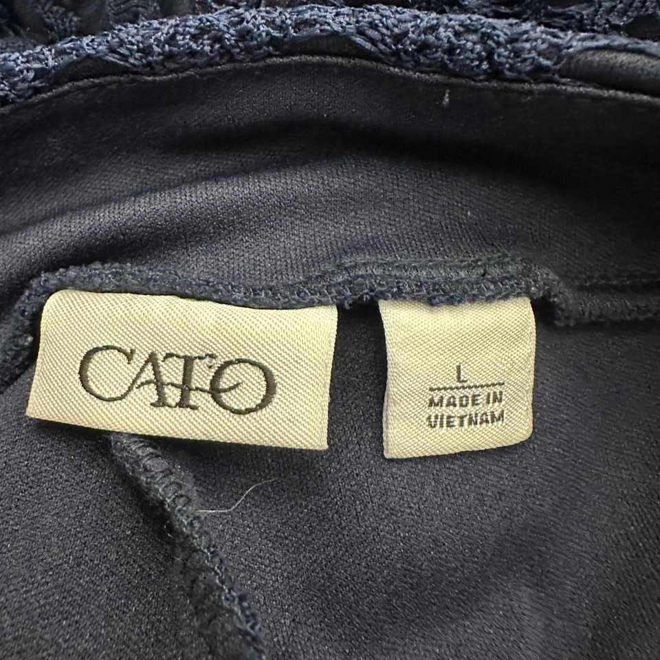 Mujeres Boho Crochet Encaje Pantalones Talla L Festival Cottagecore Playa Retro Declaración Foto 3 de 4