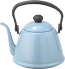 Nodahoro Drip Kettle II Enamel IH Compatible Blue-Gray Heat-Resistant Japan