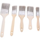 5pcs Nylon Bristle Paint Portable Paint Reusable Painting for Wall